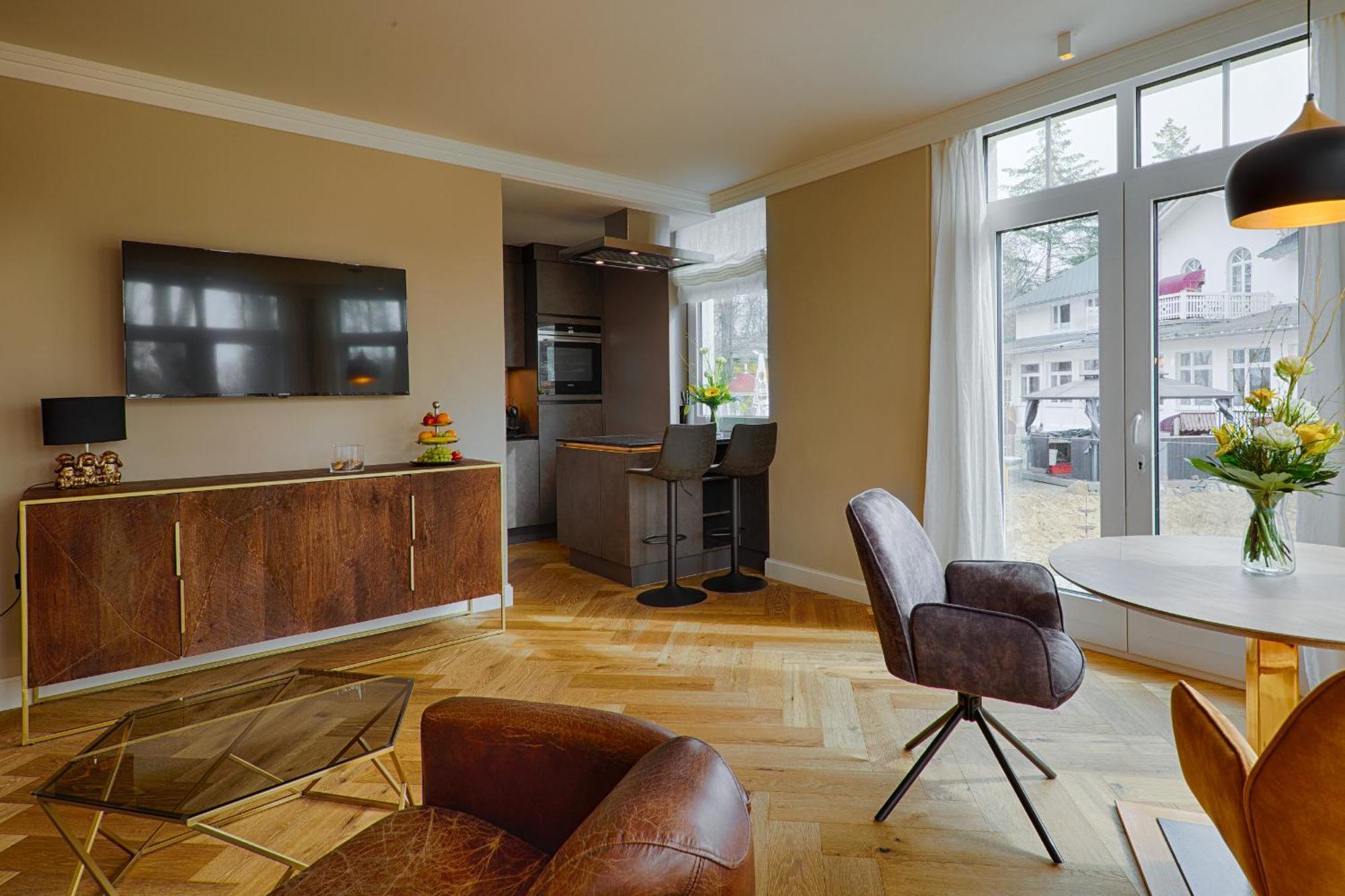 Meeressterne Schlossappartements Heringsdorf Extérieur photo